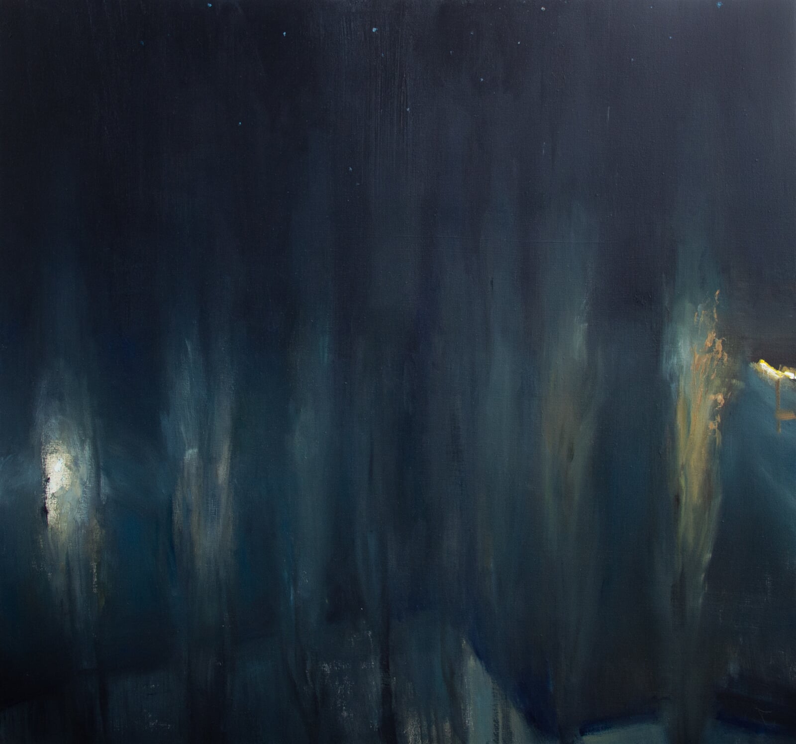 Adéla Topolová: Alej, 90 × 95 cm