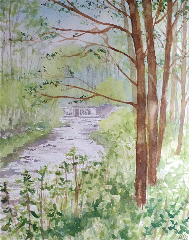 Jarní nálada u Hluchové