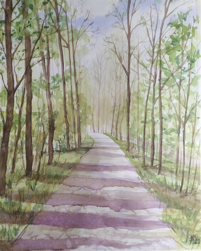 U Hluchové na jaře