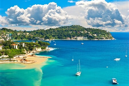 Francouzská Riviéra A Ostrov Porquerolles