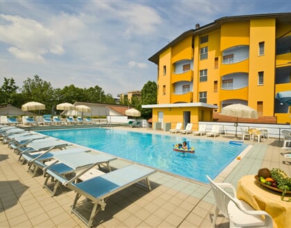 17 Itálie, Cesenatico, hotel PARADOR