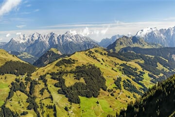 Zelené horské pastviny Saalbach   Hintergemm