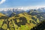 Zelené horské pastviny Saalbach   Hintergemm