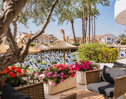 Hotel Grupotel Marítimo: fotografie vybavení exteriérů a interiérů ubytování.