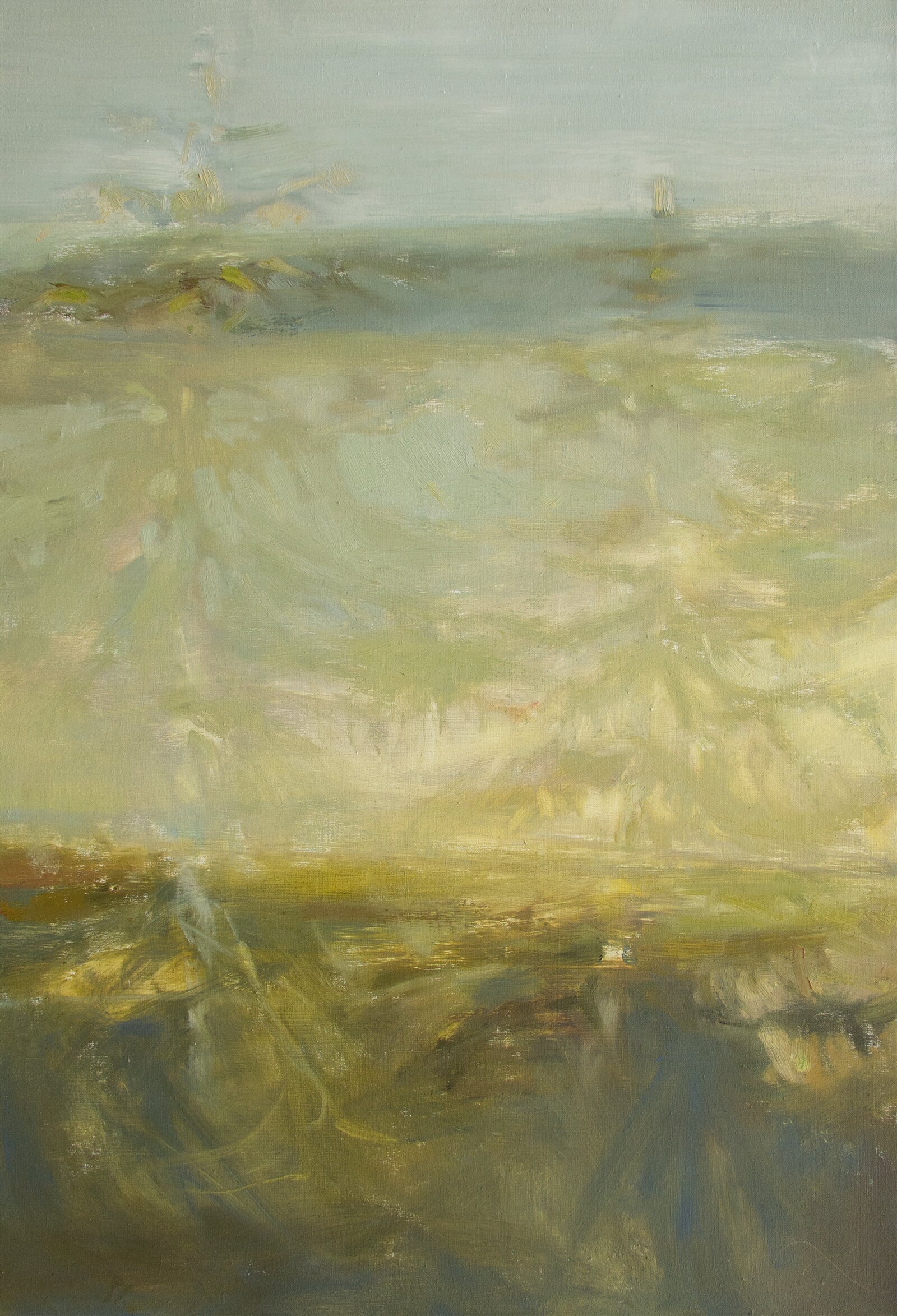 Adéla Topolová: Zahradník, 95 × 65 cm