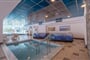 Hotel Montenegro Beach Resort: fotografie vybavení exteriérů a interiérů ubytování.