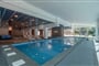 Hotel Montenegro Beach Resort: fotografie vybavení exteriérů a interiérů ubytování.