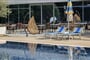 Hotel Montenegro Beach Resort: fotografie vybavení exteriérů a interiérů ubytování.