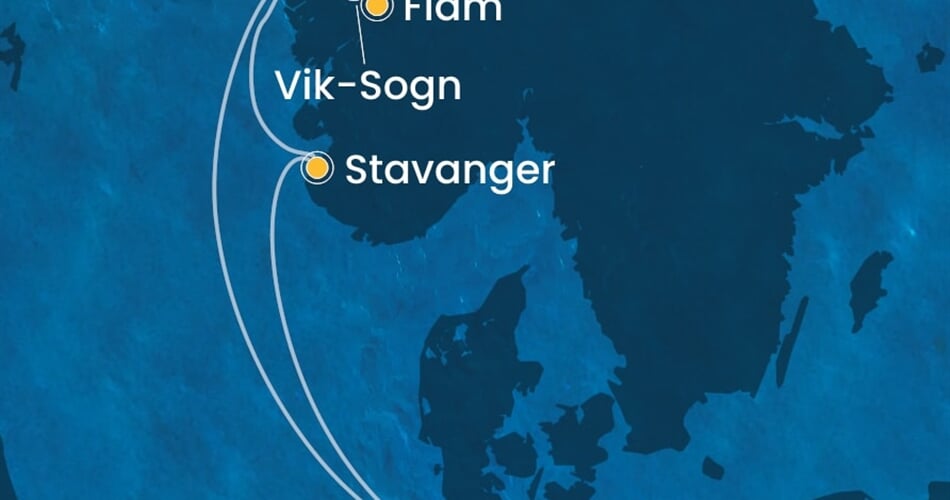 Trasa plavby CFA-HAM07A0D