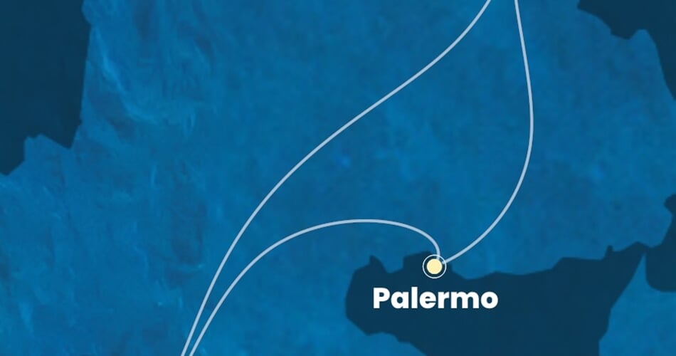 Trasa plavby CFS-PMO04A0L