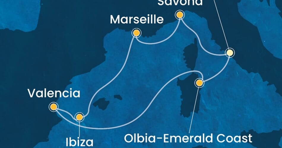 Trasa plavby CPA-CIV07A69