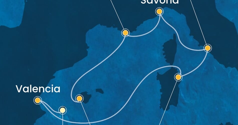 Trasa plavby CPA-IBZ07A01