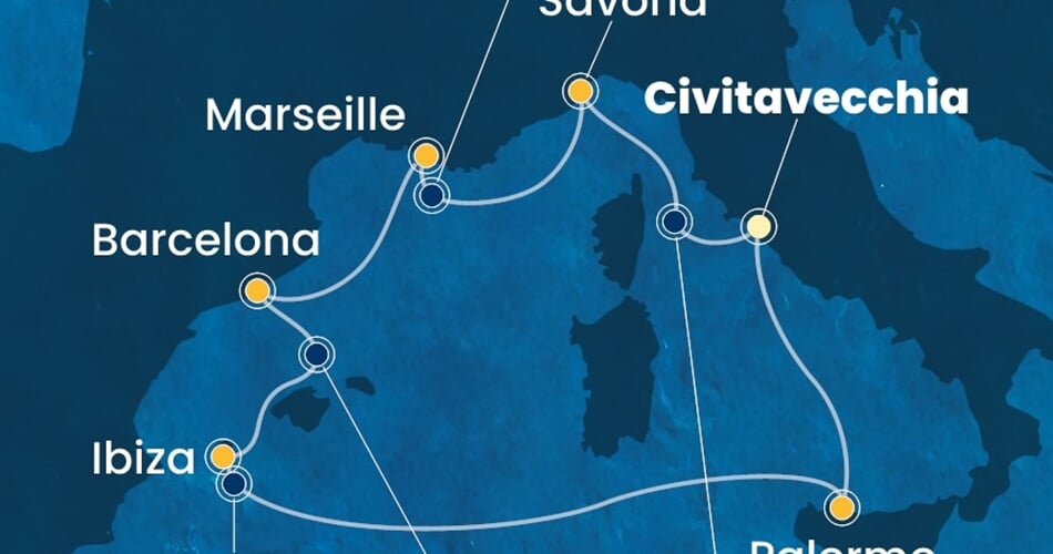 Trasa plavby CTO-CIV07A6A