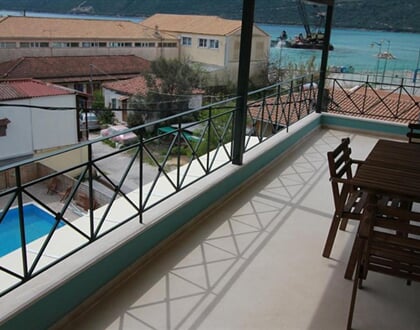 Hotel Vassiliki Bay: fotografie vybavení exteriérů a interiérů ubytování.