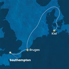 Costa Diadema - Velká Británie, Belgie, Německo (ze Southamptonu)