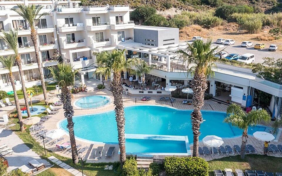 Hotel Olympia Sun: fotografie vybavení exteriérů a interiérů ubytování.
