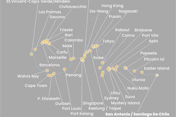 Costa Deliziosa - Chile, Franc. Polynésie, Tonga, Fidži, Austrálie, ... (Santiago de Chile)
