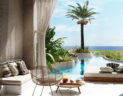 Hotel Jaz Riviera: fotografie vybavení exteriérů a interiérů ubytování.