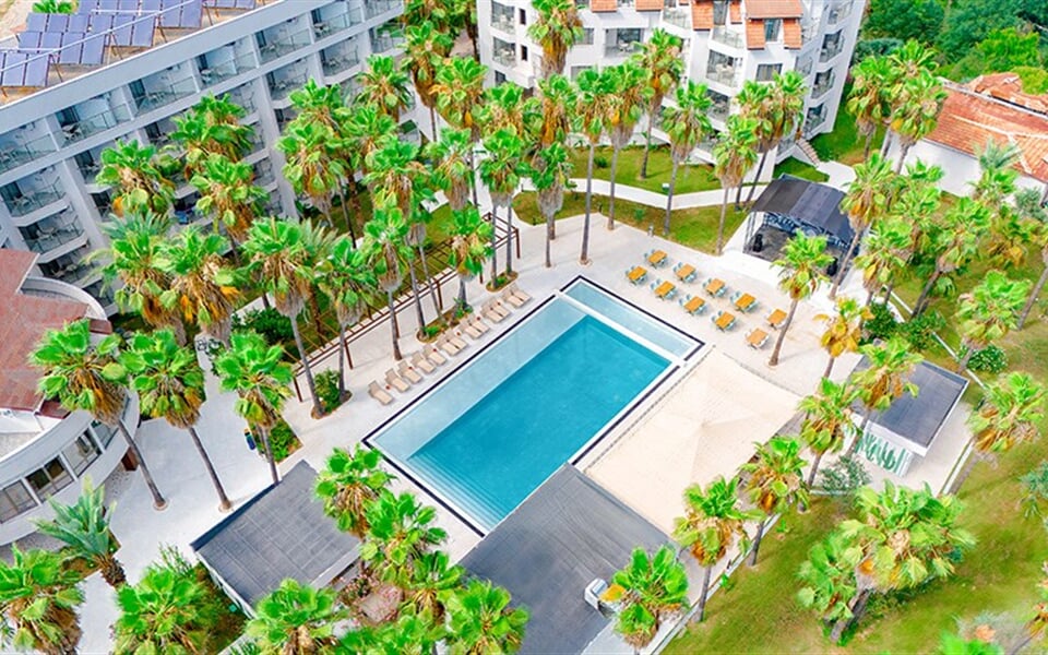 Hotel Orfeus Armin: fotografie vybavení exteriérů a interiérů ubytování.