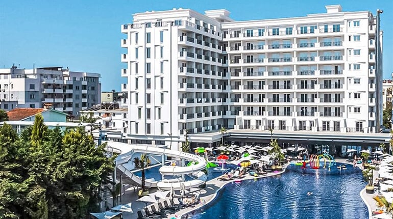 Hotel Bonita Luxury Resort & SPA: fotografie vybavení exteriérů a interiérů ubytování.