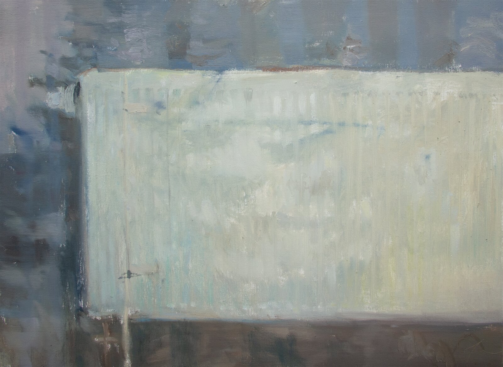 Adéla Topolová: Radiátor, 70 × 95 cm