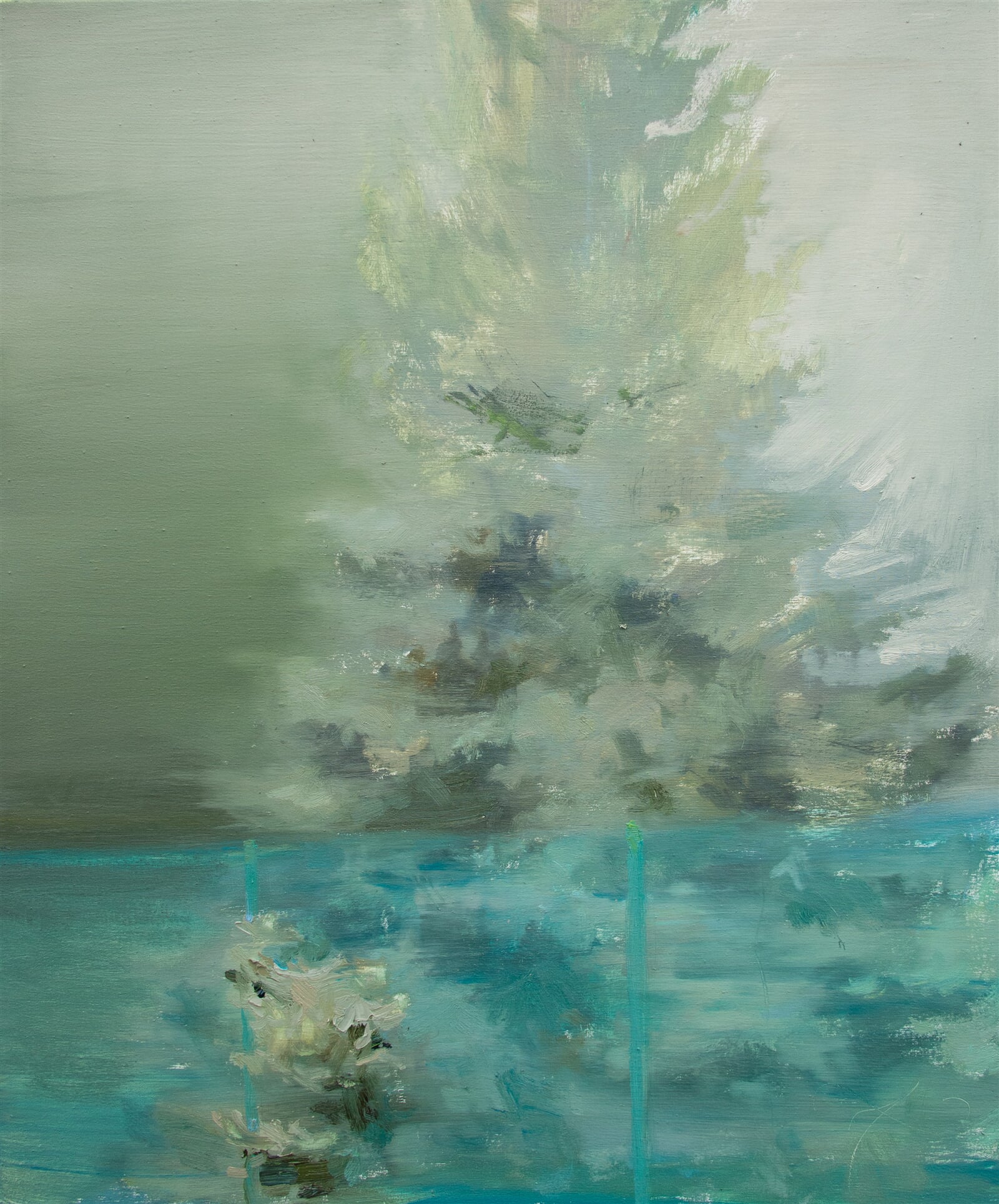 Adéla Topolová: Procházím, 90 × 70 cm