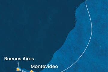 Costa Diadema - Brazílie, Argentina, Uruguay (Santos)