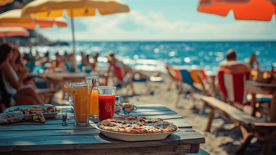 summer beach food it