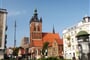 Polsko - Gdaňsk, kościół św. Katarzyny, 1227-39, rozšířen 1379