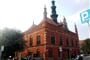 Polsko - Gdaňsk, Staroměstská radnice, dole 2patrové sklepy, kam ukládal pivo i astronom Helwetius, postavena 1587-9 ve stylu nizozemského manýrismu
