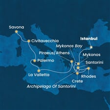 Costa Fortuna - Turecko, Řecko, Malta, Itálie (Istanbul)