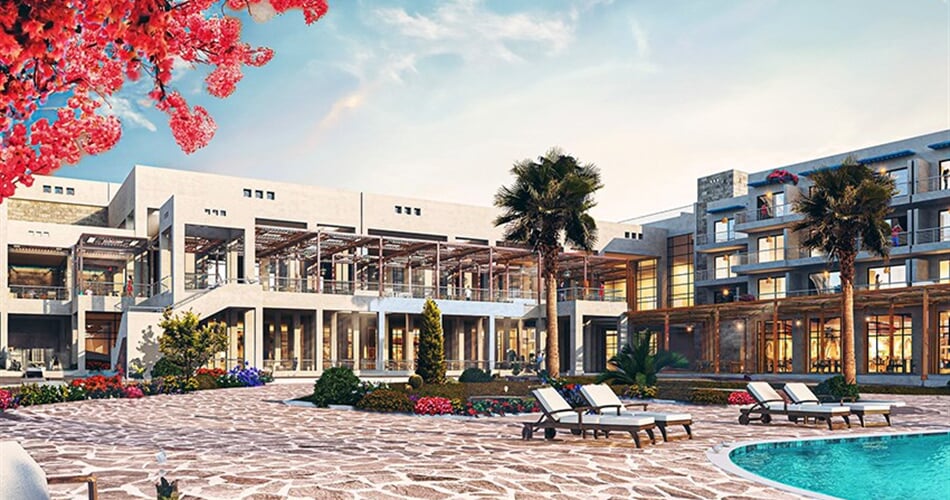 Hotel Jaz Elite Asteria: fotografie vybavení exteriérů a interiérů ubytování.