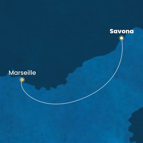 Trasa plavby CFS-SVN01A1O