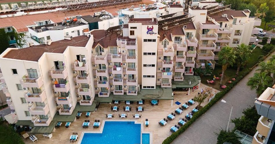 Hotel Viking Nona Beach: fotografie vybavení exteriérů a interiérů ubytování.