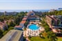 Hotel Eldar Garden Resort: fotografie vybavení exteriérů a interiérů ubytování.