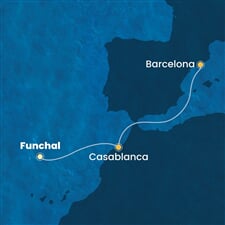 Costa Fortuna - Portugalsko, Maroko, Španělsko (Funchal)