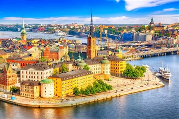 To nejlepší ze Stockholmu + UPPSALA (letecky z Prahy)