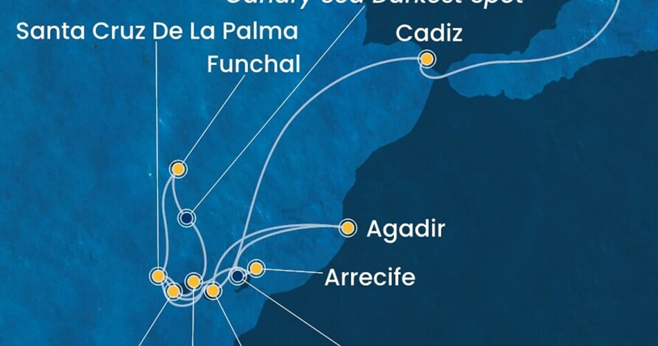 Trasa plavby CFO-BCN14A4I