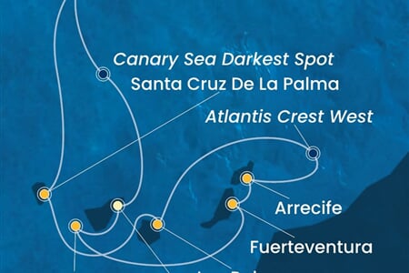 Costa Fortuna - Španělsko, Portugalsko (Santa Cruz de Tenerife)