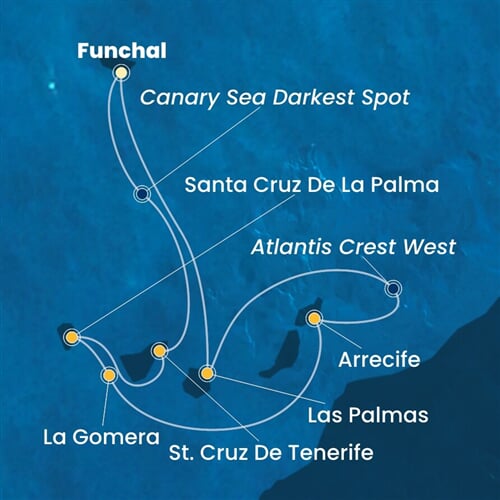 Trasa plavby CFO-FNC07A0I