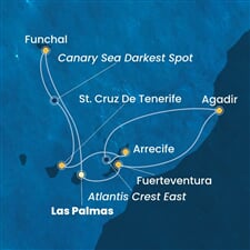 Costa Fortuna - Španělsko, Portugalsko, Maroko (Gran Canaria)