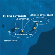 Costa Fortuna - Španělsko (Santa Cruz de Tenerife)
