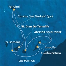 Costa Fortuna - Španělsko, Portugalsko (Santa Cruz de Tenerife)