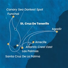 Costa Fortuna - Španělsko, Maroko, Portugalsko (Santa Cruz de Tenerife)