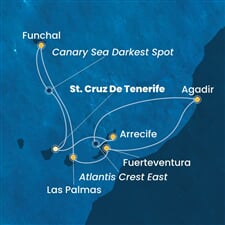 Costa Fortuna - Španělsko, Maroko, Portugalsko (Santa Cruz de Tenerife)