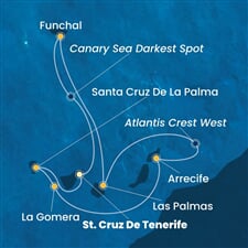 Costa Fortuna - Španělsko, Portugalsko (Santa Cruz de Tenerife)