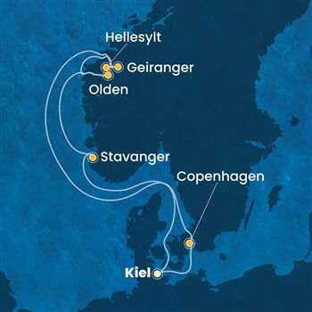 Trasa plavby CDI-KEL07A2F