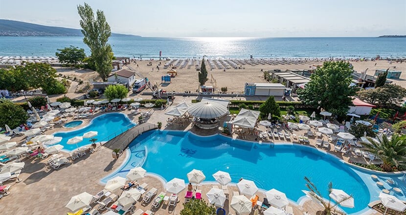 Hotel Sentido Neptun Beach: fotografie vybavení exteriérů a interiérů ubytování.