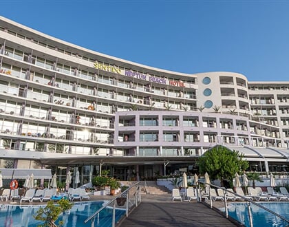 Hotel Sentido Neptun Beach: fotografie vybavení exteriérů a interiérů ubytování.