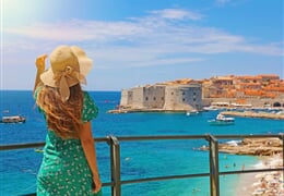 Relax na plážích Dubrovníku + OSTROV LOPUD + FARMA ÚSTŘIC A NEJLEPŠÍ VÍNA (letec